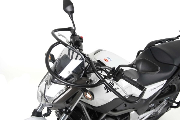Barra protectora delantera negra para Honda NC 700 S (12-13) /750 S/DCT (14-20) Hepco & Becker