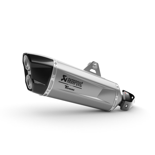 Silenciador Akrapovic slip-on titanio para Yamaha XTZ 700 Ténéré World Raid (26-)