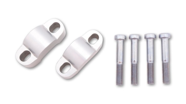 HIGHSIDER elevador de manillar pro plata 25 mm, Para manillares Ø28,6mm