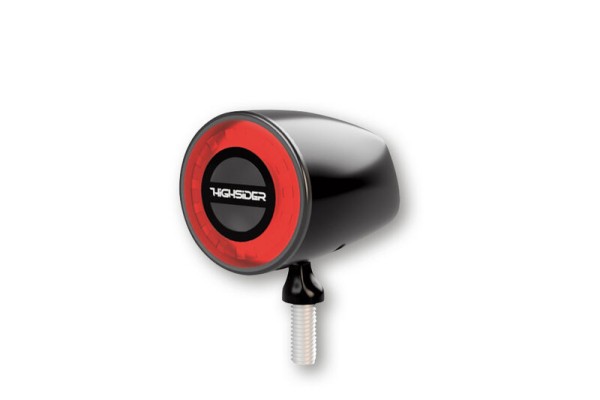 HIGHSIDER pro Rocket Classic Piloto trasero LED negro/tintado (1ud.)