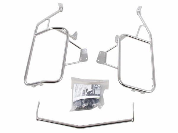 Portamaletas lateral Recorte acero inoxidable para Xplorer Recorte 40/37 para BMW R 1200 GS /Adventure (-13)