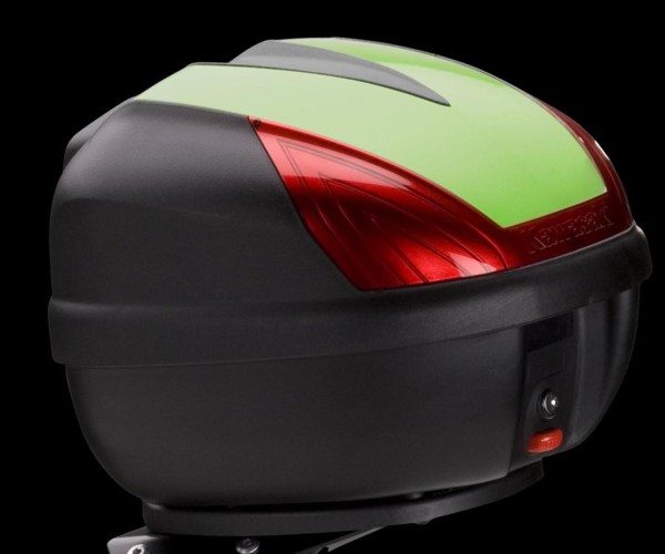 Tapa del maletín superior (30 L) verde caramelo Tipo 3 ER-6f 216/ER-6n 2016 Genuino Kawasaki