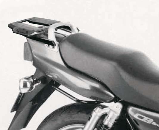 Portamaletas de aluminio negro para Honda CB 750 F Seven Fifty (92-03) Hepco & Becker