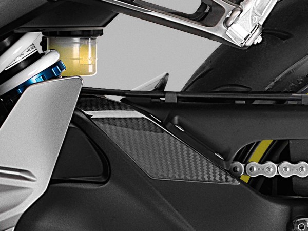 Carenado original del brazo oscilante de la Honda CB 1000 R, de carbono