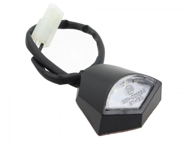 Luz de matrícula regulable