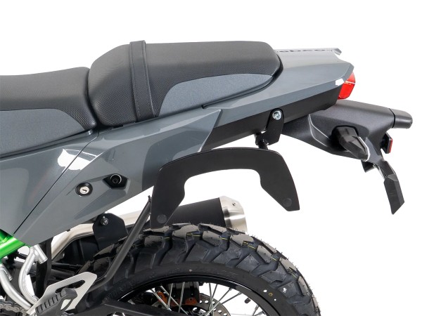 Soporte lateral C-Bow negro para Kawasaki KLE 500 / SE (26-) Hepco & Becker