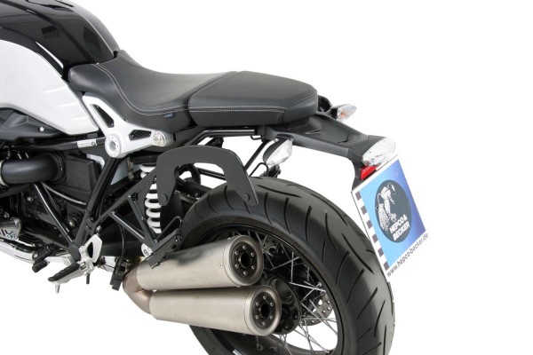 Soporte lateral C-Bow negro para BMW R nineT (14-16) Hepco & Becker