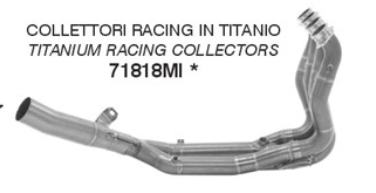 ARROW Racing-Krümmer für BMW M1000 RR, 2025-