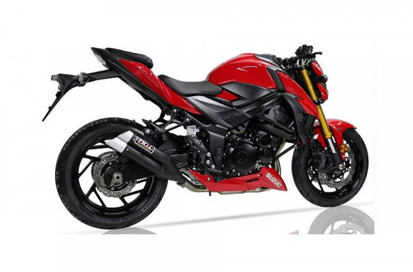 Silenciador trasero IXIL HYPERLOW BLACK XL de acero inoxidable para Suzuki GSX-S 750 (My.16-) / GSR 750 (My.11-)