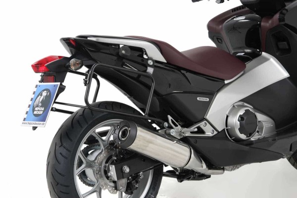Portamaletas lateral Lock-it negro para Honda NC 700 Integra (12-13) Hepco & Becker