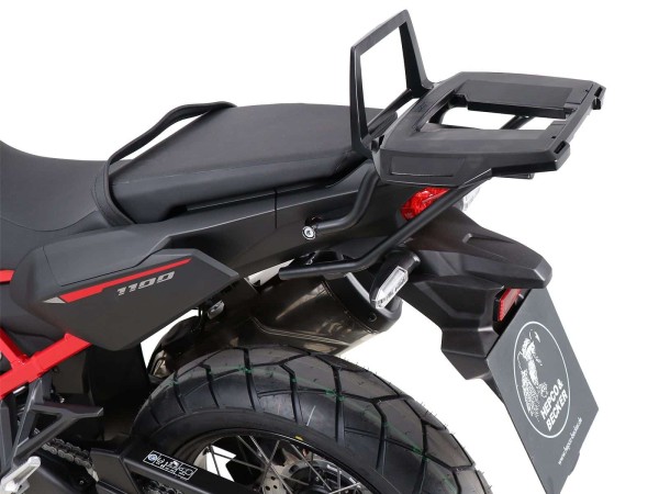 Portamaletas de aluminio negro para Honda CRF 1100 Africa Twin (20-21) Hepco & Becker