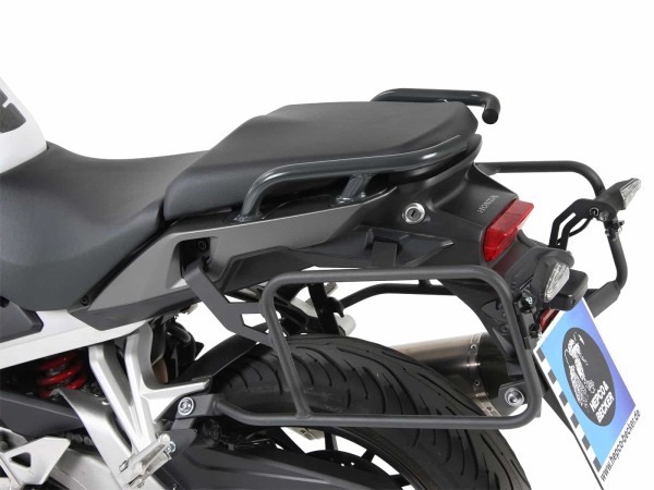 Portamaletas lateral Lock-it antracita para Honda VFR 800 X Crossrunner (15-20) Hepco & Becker