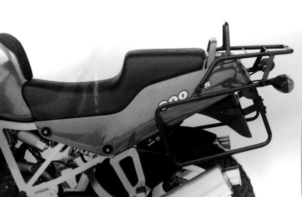 Portaequipajes tubular Topcase negro para Ducati 600 SS /750 SS /900 SS Hepco & Becker