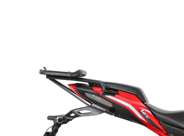 Soporte para baúl Shad Top Case, pintado de negro, para Benelli BN 125 (18-25)