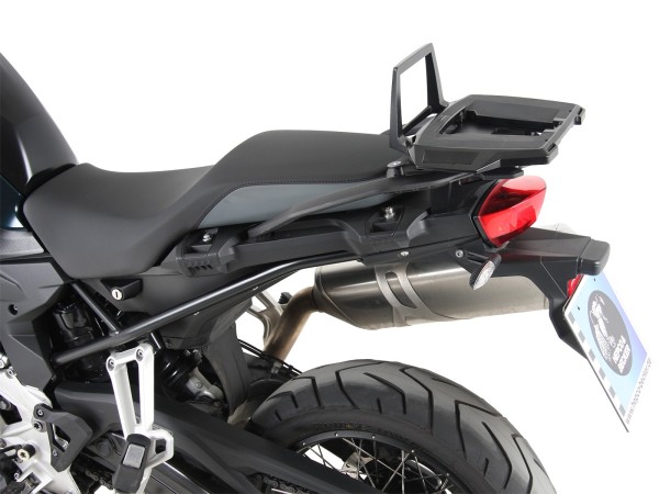 Portamaletas Alurack negro para BMW F 850 GS Hepco & Becker