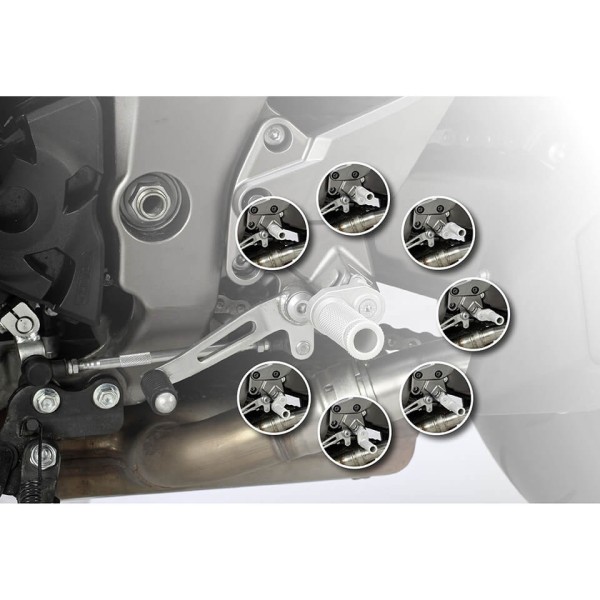 LSL Gelenk-Kit verstellbar H11, für Honda VFR1200F, 2010-, hinten, mit ABE