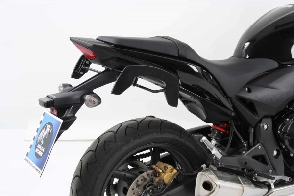 Soporte lateral C-Bow negro para Honda CBR 600 F (11-13) Hepco & Becker