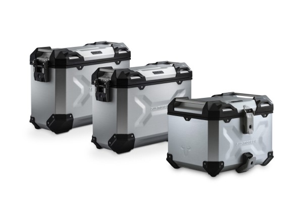SW-Motech Adventure Set TRAX ADV plata para Aprilia Tuareg 660 /Rally