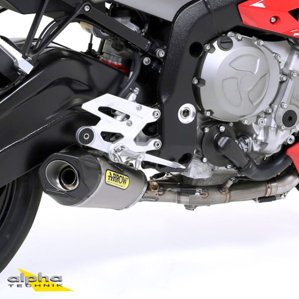 ARROW komplette Auspuffanlage FULL TITANIUM WORKS COMPETITION für BMW S1000R, Modelljahr 2014-2016