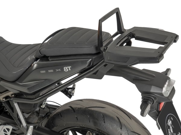 Portamaletas Alurack negro para Suzuki GSX-8T (25-) Hepco & Becker
