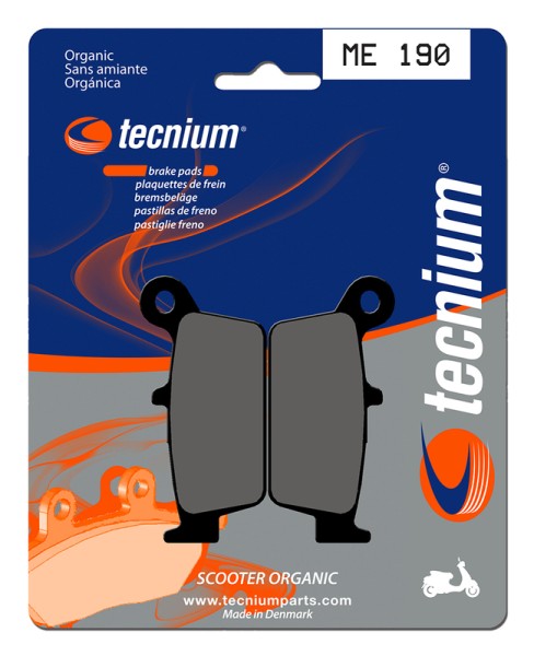 Pastillas de Freno Tecnium Scooter Orgánicas - ME190