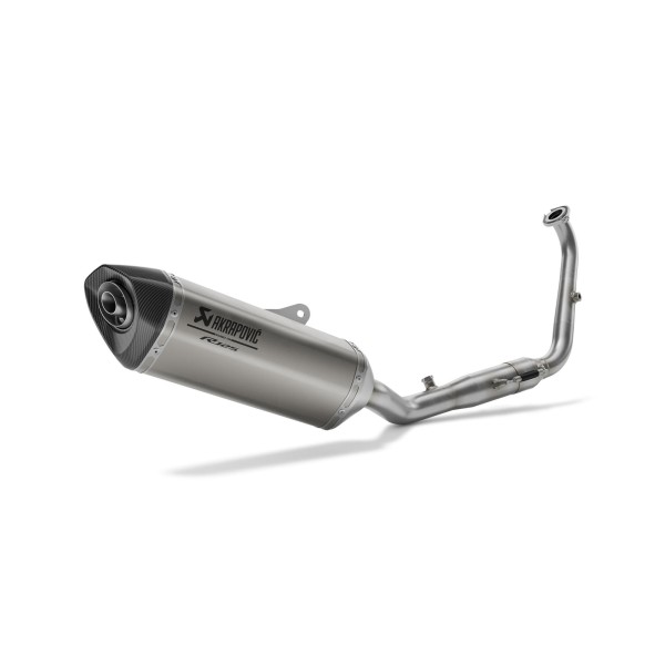 Sistema de escape completo de titanio Akrapovic para Yamaha YZF R 125 (23-)
