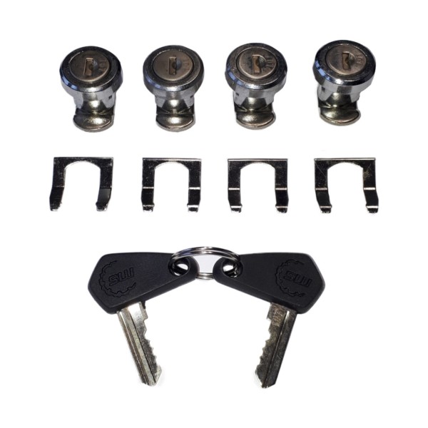 Juego de cerraduras para Moto Guzzi Juego de cajas de aluminio para Stelivio 981074