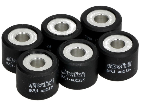 Juego de rodillos del variador Polini, 20x17 mm, 9,5 g, pieza: 6