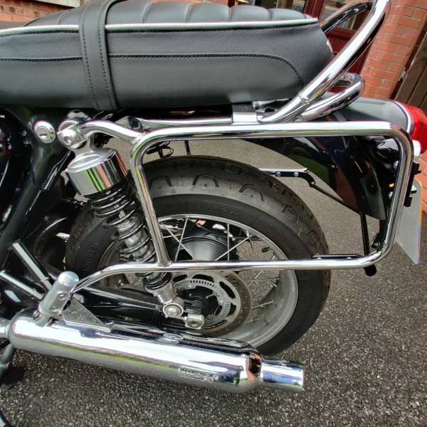 Portaequipajes cromado para Triumph Bonneville T100 (17-) Hepco & Becker
