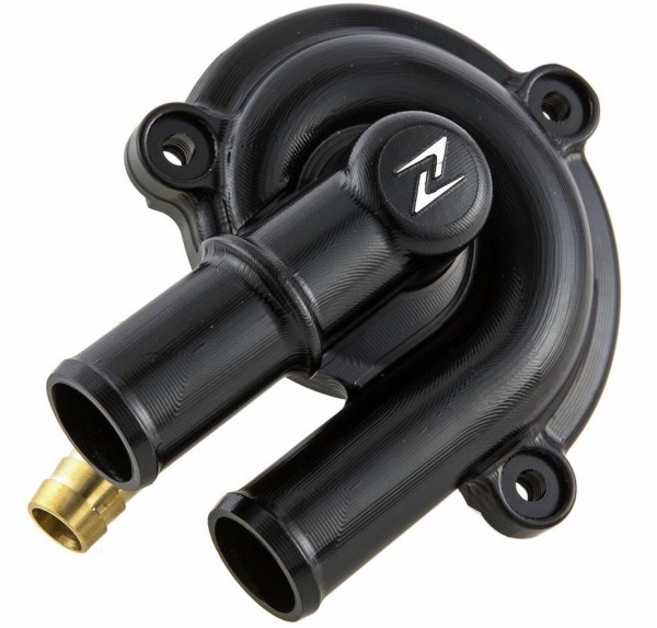 Tapa de la bomba de agua para Vespa GTS/GTS Super/GTV/GT 60/GT/GT L 125-300cc 4T LC, negro