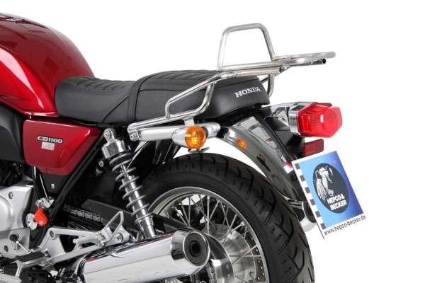 Portaequipajes superior tubular cromado para Honda CB 1100 EX (14-16) Hepco & Becker