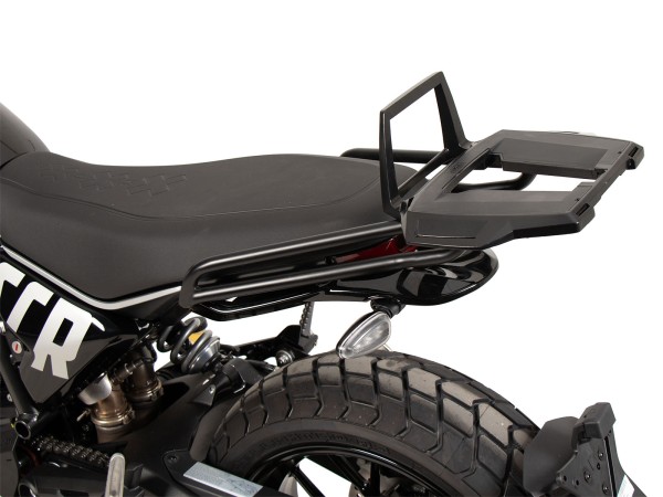 Portamaletas de aluminio negro para Ducati Scrambler 800 Icon (23-) Hepco & Becker