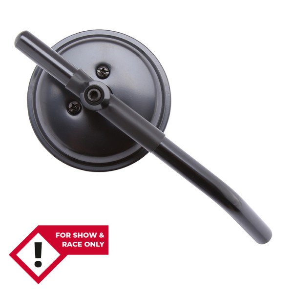 HIGHSIDER smart Espejo de manillar Mini Negro (1ud.)