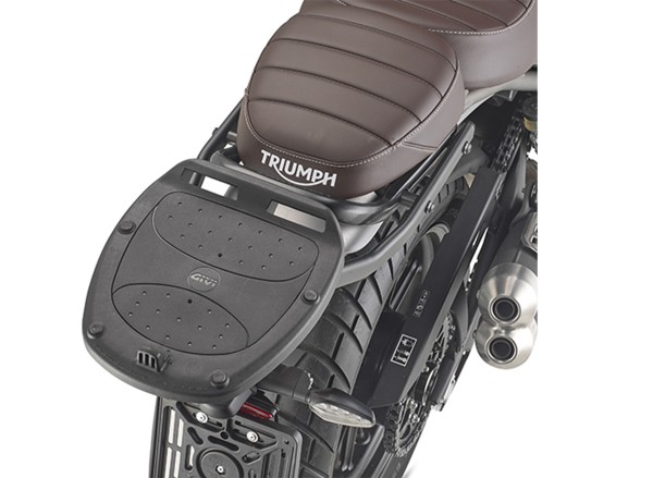 Portamaletas superior Givi para maletas monolock para Triumph Scrambler 400 X / Speed 400 (24-)