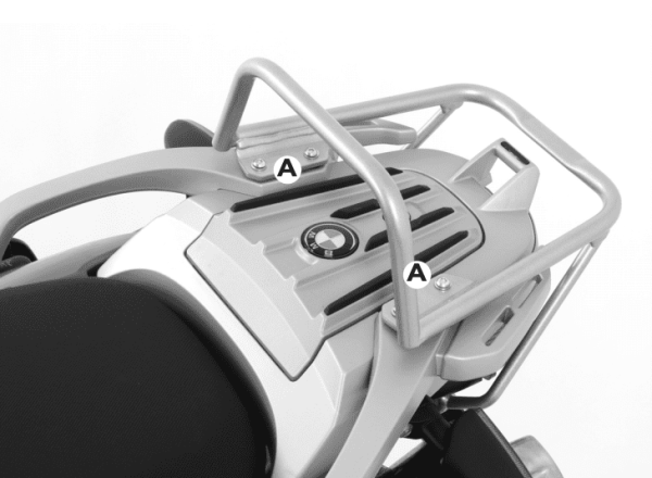 Portaequipajes tubular Topcase para BMW F 650 GS Dakar (04-07)/F 650 GS/G 650 GS (04-07)