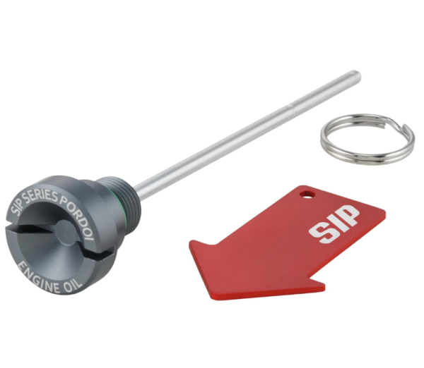 Tapón de llenado de aceite de motor para Vespa LX/S 3V es decir 125-150ccm 4T AC, gris mate