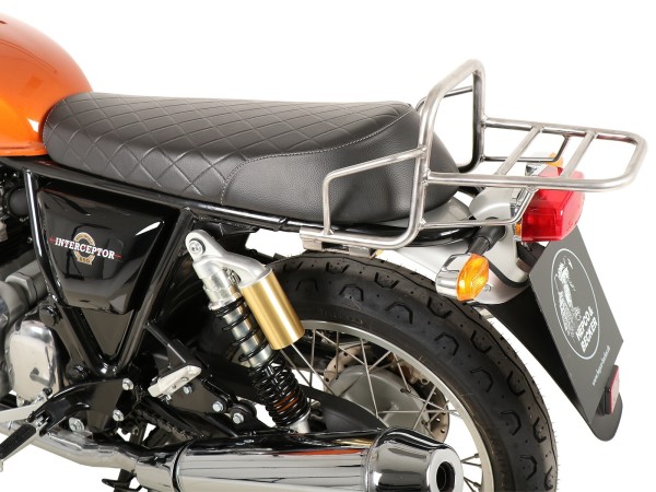 Tubo portaequipajes topcase cromado para Royal Enfield Interceptor (2018-)