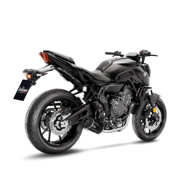 LeoVince sistema completo LV One Evo para Yamaha MT-07, carbono, Euro5, ABE, E-approval
