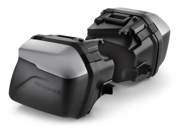 Juego de maletas laterales para Moto Guzzi Stelvio (24-) / V100 Mandello