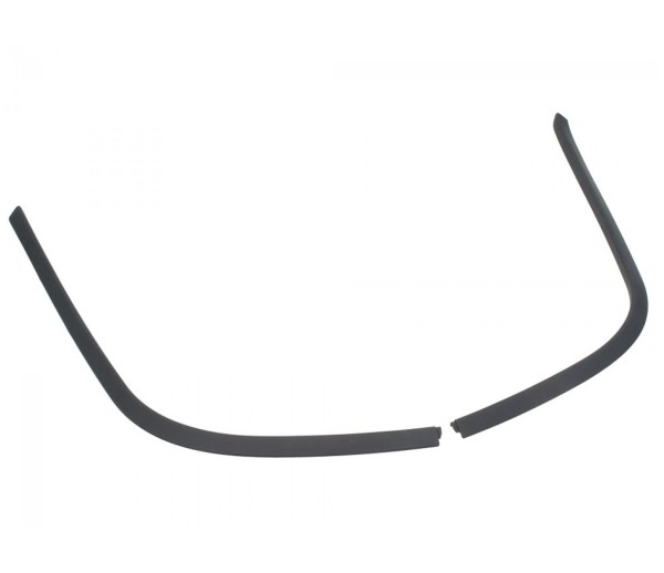 Protector del borde inferior, negro, para Vespa Primavera / Sprint 50-150 (desde 2013-)