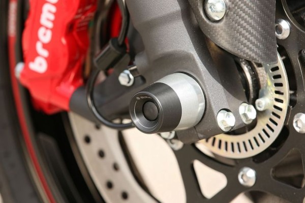Protector de eje rueda delantera para Suzuki GSX-S1000 BJ. 2015-2017