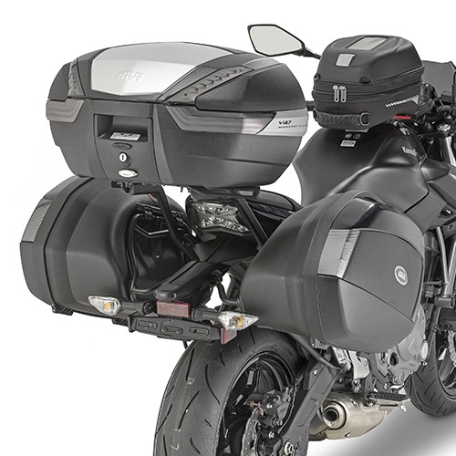 Portamaletas lateral para maletas Monokey Side Kawasaki Z 650 (Bj.17-) Givi