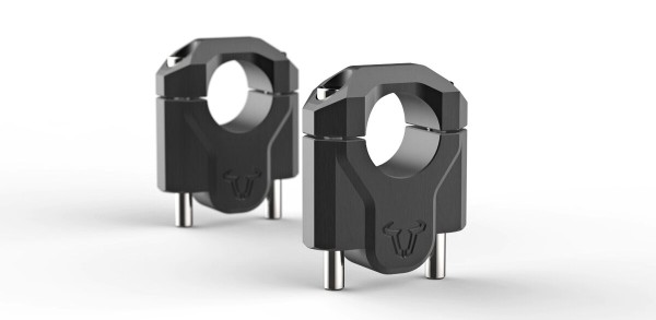 SW-Motech Elevador de manillar, negro para manillar Ø 32 mm, H=40 mm para BMW R 1250 GS /Adventure - SW Motech