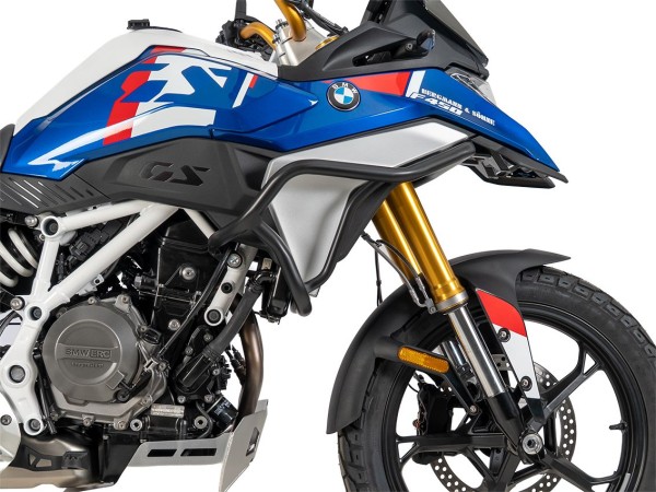 Barra protectora del depósito, negra, para BMW F 450 GS (25-) de Hepco & Becker
