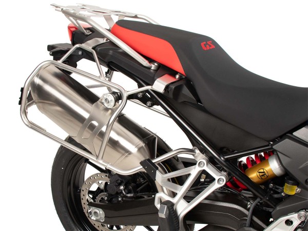 Portamaletas lateral recortable acero inoxidable para Xplorer recortable 40/37 para BMW F 800 GS (24-)