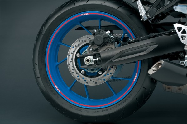 Pegatina Llanta (roja) Suzuki GSX-8S 2023- Accesorios Originales