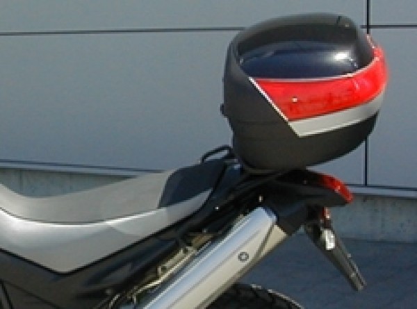 Soporte para baúl Shad, pintado de negro, para Yamaha XT 660 X/R (04-16)