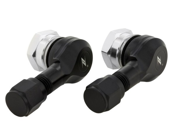 Núcleo de válvula para neumático sin cámara/llanta 80°, negro mate