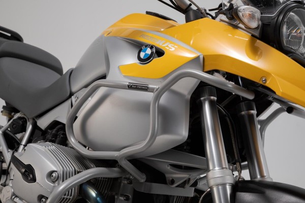 SW-Motech Barra protectora superior plateada para BMW R 1200 GS (04-07) - SW Motech