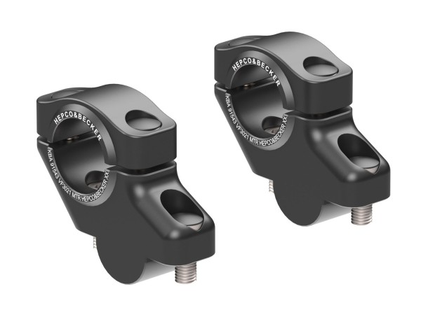 Elevador de manillar H=30 mm con desplazamiento 21 mm hacia atrás para Yamaha Ténéré 700 Rally (25-) Hepco & Becker